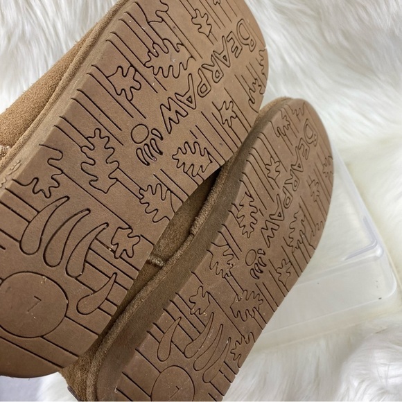 BEARPAW BOSHIE CHESTNUT DISTRESS SNOW- WINTER BOOTS SIZE 7 - Picture 9 of 10